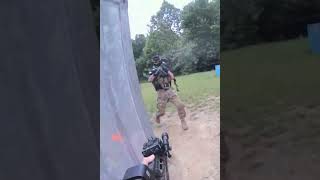 BB blasting at SplatterPark shorts airsoft [upl. by Frick]