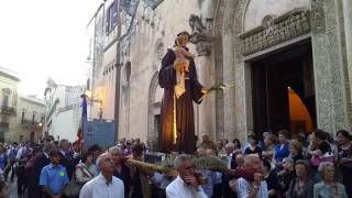 SantAntonio di Padova Luscita della processione Galatina 1262014 [upl. by Andrien]