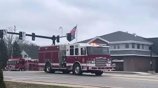 ￼ Wells Maine fire department responding to a gas odor ￼ [upl. by Arihsay949]