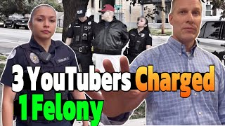 3 YouTubers Charged amp Arrested  This Story Gets Worse as it Plays Out [upl. by Clippard]