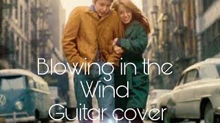 Blowing in the Wind  Bob Dylan  Acoustic cover  Guitar Lesson [upl. by Wein]