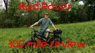 Rad Rover Electric Bike 300 Mile Review [upl. by Nwahsav917]