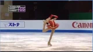 Evgenia Medvedeva  2014 Junior World Championships  SP [upl. by Neraj]