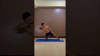 resistance band workout entrainement pertedepoids mcnewagefitness resistancebands [upl. by Agem238]