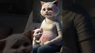 Bad Daddy cat shorts cutecats kitty kittens catlover catvideoscatvideo ai cutecats [upl. by Kele]