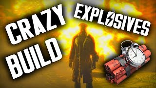 Fallout 4 Builds  The Lunatic  Crazy Explosives Build [upl. by Haroppizt]