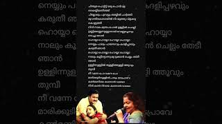 MarikoodinnullilkalapaniChitra hitsmalayalam songlyrics songlyrics chitra [upl. by Clarita]