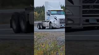 RCMP in pursuit of a tractor Trailer near Gander NL [upl. by Tamarah162]