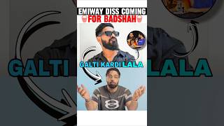 EMIWAY BANTAI DISS COMING FOR BADSHAH 📈🔥 emiwaybantai honeysingh badshah [upl. by Odlavso]