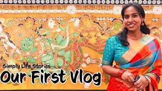 Our First Vlog  Simply Life Stories [upl. by Rosena]