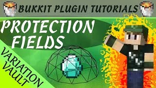 Protection Fields  Shield you land  Minecraft Bukkit Plugin [upl. by Brittni]