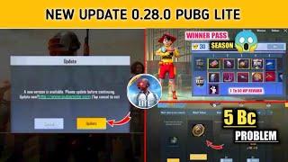 Pubg Lite New Update 0280  Pubg Lite New Update Release Date Pubg Lite Winner Pass  New Update [upl. by Noiramed405]