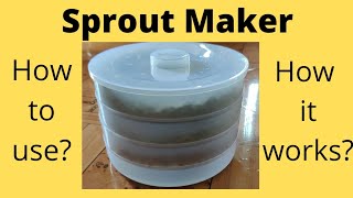 Sprout Maker My honest Review  TamilHow to use Sprout MakerHow it worksSprout Maker👍or👎Sprouts [upl. by Uamak]