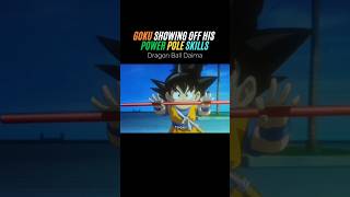 Goku showing off his Power Pole skills dragonballdaima goku dbd dragonball dragonballz dbz [upl. by Schulze]