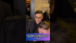 RAMI MALEK Interacting With Fans shorts [upl. by Leotie]