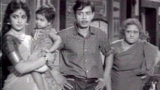 Nagesh MRRadha Comedy  Chithi Tamil Movie Scene [upl. by Corene]