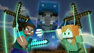 Alex and Steve vs Illusioner  Alex and Steve Legends Minecraft Animation Movie [upl. by Eibreh]