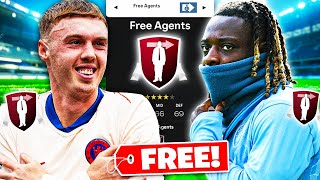 I Rebuild with FREE AGENTS ONLY in FC 25 [upl. by Imuyam]