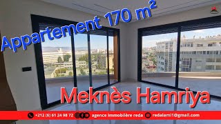 Meknes Appartement 170m² مكناس شقة [upl. by Itin]