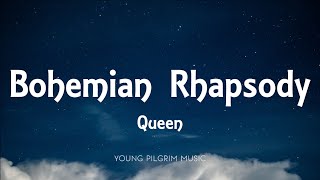 Queen  Bohemian Rhapsody Lyrics [upl. by Anaujit]