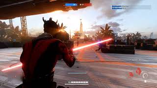 Star Wars Battlefront II Heroes Vs Villains [upl. by Yrakcaz]