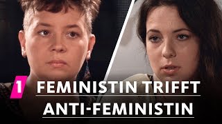 Feministin trifft AntiFeministin  1LIVE Ausgepackt  Folge 5 Feminismus [upl. by Mueller]