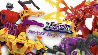 Transformers LEGACY Beast Wars Stop Motion Compilation Volume 4  Transformation Animation [upl. by Jarus]