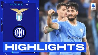 LazioInter 31  Lazio thrash Inter at the Olimpico Goals amp Highlights  Serie A 202223 [upl. by Eeuqram499]