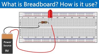 What is a Breadboard How to use Breadboard [upl. by Ode]