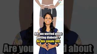 Are you worried about getting diabetes  Do this simple test [upl. by Darcey]