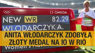 Anita Włodarczyk  zdobyła złoty medal i pobiła rekord świata [upl. by Ykceb]