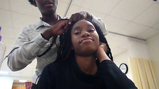 Doing hair at school Episode 2 [upl. by Aeikan]