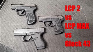 LCP MAX v LCP 2 v GLOCK 43 [upl. by Adalard721]