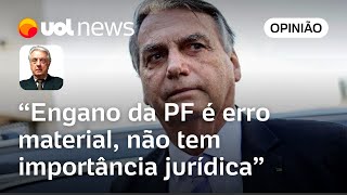 Bolsonaro e joias PF admitiu engano no valor erro material sem importância diz Maierovitch [upl. by Aerona180]