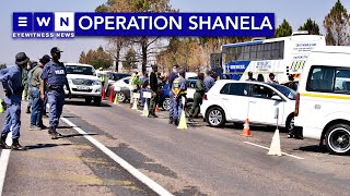 SAPS leads Operation Shanela in Tshwane [upl. by Harpole]