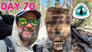 2024 PCT Thru Hike Day 70 Bishop Pass Trail [upl. by Nnednarb923]