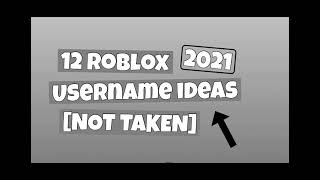 12 Roblox username ideas Not Taken [upl. by Donough]