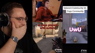 Valorant Community vs CSGO Community [upl. by Korry]