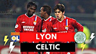 Lyon vs Celtic 32 All Goals amp Highlights  2003 UEFA Champions League [upl. by Namreg]