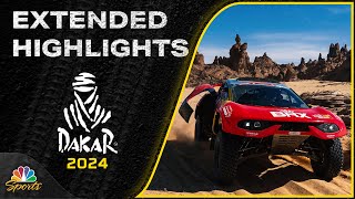 Stage 9  2024 Dakar Rally  EXTENDED HIGHLIGHTS  11624  Motorsports on NBC [upl. by Ahsen]