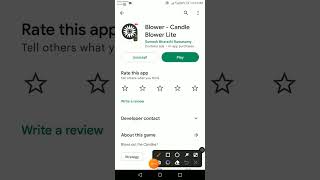 blower app download Kar ise candles bujha sakte he 👌✌️💯🕯️short viral trending youtube short [upl. by Adivad]