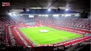 Mia San Mia FC Bayern Vereinslied  HD  with lyrics [upl. by Stuckey]