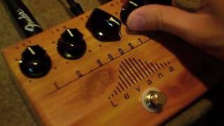 【試奏動画】Levana EQ BOOSTER ギターエフェクター [upl. by Lonier833]