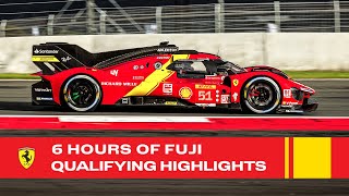 Ferrari Hypercar  Onboard the 51 for Qualifying at 6 Hours of Fuji 2023  FIA WEC [upl. by Christmann]