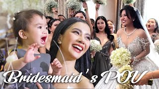 Bridesmaid’s POV  Cong and Viy Wedding [upl. by Takakura742]