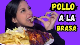 ASMR Comiendo POLLO A LA BRASA  Mukbang  YAMILKA ASMR ✨ [upl. by Iney]