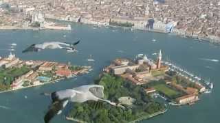 Flying over Venice  Earthflight Europe  720p [upl. by Arlyne]