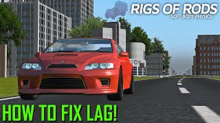 How to Reduce Lag in Rigs of Rods [upl. by Jaban826]