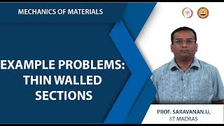 Example problems Thin walled sections [upl. by Ballard]