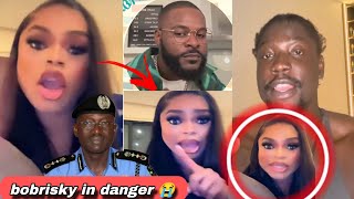 Bobrisky In TEARS and Beg Nigerians Should not Kll her Over Verydarkman and Falz Falana Case [upl. by Aisatsanna53]